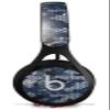 Skin Decal Wrap Compatible with Beats EP HEX Mesh Camo 01 Blue Skin Only Headphones NOT Included view 1