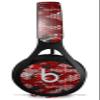 Skin Decal Wrap Compatible with Beats EP HEX Mesh Camo 01 Red Bright Skin Only Headphones NOT Included view 1