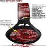 Skin Decal Wrap Compatible with Beats EP HEX Mesh Camo 01 Red Bright Skin Only Headphones NOT Included view 2