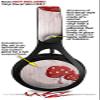 Skin Decal Wrap Compatible with Beats EP Mushrooms Red Skin Only Headphones NOT Included view 2