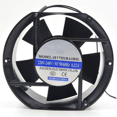DirectNine Basics Cooling Fan Cooler for JIAFENG JF17251HA2HSL AC 220V 50/60Hz 0.22A 170 * 170 * 51