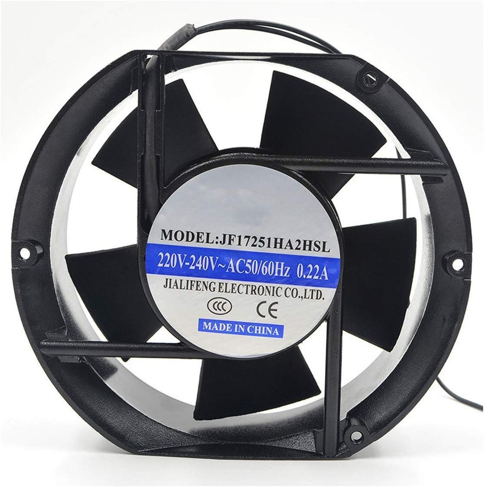 DirectNine Basics Cooling Fan Cooler for JIAFENG JF17251HA2HSL AC 220V 50/60Hz 0.22A 170 * 170 * 51