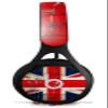 Skin Decal Wrap Compatible with Beats EP Painted Faded and Cracked Union Jack British Flag Skin Only Headphones NOT Included view 1