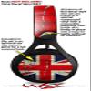 Skin Decal Wrap Compatible with Beats EP Painted Faded and Cracked Union Jack British Flag Skin Only Headphones NOT Included view 2