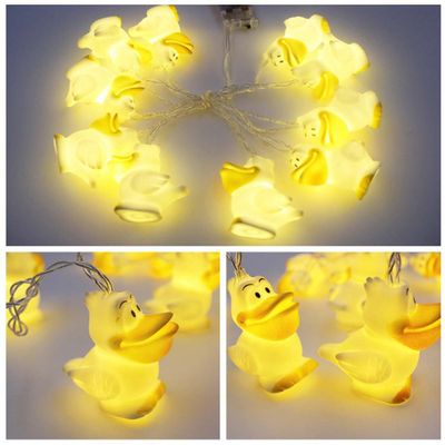 Amants01 5.9ft/1.8M 10 LEDs Cute Animal Cormorant String Lights,Battery Powered Lights for Home Party, Children Kids Bedroom,Children Room,Nursery,Library or Any Kids Party Decoration.