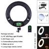Yidoblo 18 inch LED Ring Light FE-480II Dimmable Super Bright 96W Lighting with Smartphone Holder, Mirror and Remote Control for Makeup, YouTube Videos, Filming, Selfies, Portrait, Photos Photography view 2