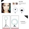 Yidoblo 18 inch LED Ring Light FE-480II Dimmable Super Bright 96W Lighting with Smartphone Holder, Mirror and Remote Control for Makeup, YouTube Videos, Filming, Selfies, Portrait, Photos Photography view 2