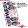 Skin Decal Wrap for Beats EP Harlequin Snail Headphones NOT Included view 3