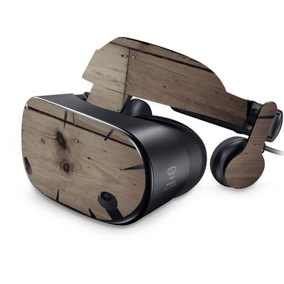 MightySkins Skin Compatible with Samsung Odyssey VR - Wooden | Protective, Durable, and Unique Vinyl Decal wrap Cover | Easy to Apply, Remove, and Change Styles | Made in The USA