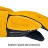 Rink Drink Black Stallion BM88CR Pigskin & Cowhide MIG Glove with A5 Cut Resistance, Medium view 2