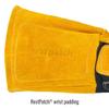 Rink Drink Black Stallion BM88CR Pigskin & Cowhide MIG Glove with A5 Cut Resistance, Medium view 3