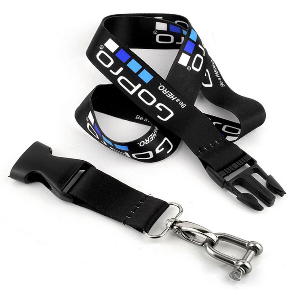 Action Pro Lanyard Neck Strap for GoPro 13/12/11/10/9/8/7/6/5/4/3+ Adjustable, Durable & Comfortable Action Camera Safety Strap for Outdoor Sports, Travel, Adventure Filming