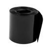 Aexit 60mm Flat Cord Management Width 5M Length PVC Heat Shrink Tube Black for Cable Sleeves 18650 Batteries view 1