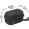 co2CREA Hard Travel Case Compatible with Micro Micro2 Sleep Sound Machine Bluetooth Speaker Fan Sounds (Size M) view 3
