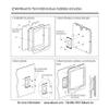 TABcare Dell Latitude 5285 5290 2-in-1 Security Anti-Theft Kit for Kiosk, POS, Store, Show Display (Wall Mount, Black) view 2