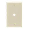 Leviton 1 Gang Plate with .406 Hole Ivory (10/PK) view 1