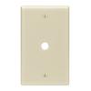 Leviton 1 Gang Plate with .406 Hole Ivory (10/PK) view 2