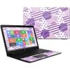 MightySkins Skin Compatible With HP 17t Laptop 17.3" (2017) - Purple Pentagon | Protective, Durable, and Unique Vinyl Decal wrap cover | Easy To Apply, Remove, and Change Styles | Made in the USA view 1