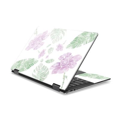 MightySkins Skin Compatible with DELL XPS 13 9365 2-in-1 (2017) - Water Color Flowers | Protective, Durable, and Unique Vinyl Decal wrap Cover | Easy to Apply, Remove | Made in The USA