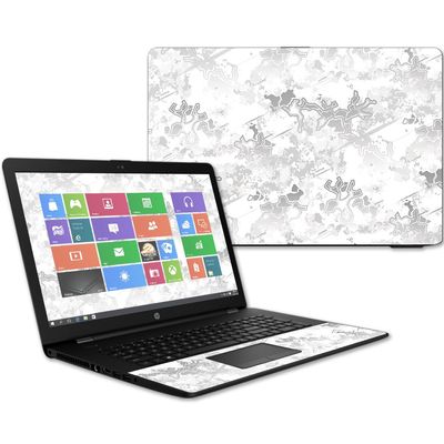 MightySkins Skin Compatible with HP 17t Laptop 17.3" (2017) - Viper Snow | Protective, Durable, and Unique Vinyl Decal wrap Cover | Easy to Apply, Remove, and Change Styles | Made in The USA