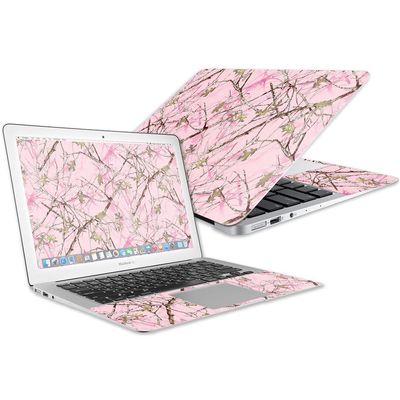 MightySkins Skin Compatible with Apple MacBook Air 13" (2017) - Conceal Pink | Protective, Durable, and Unique Vinyl Decal wrap Cover | Easy to Apply, Remove, and Change Styles | Made in The USA