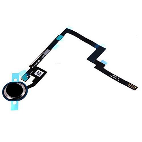 Best Shopper - Home Button Assembly Flex Cable Ribbon Part Fits for iPad Mini 3 - Black