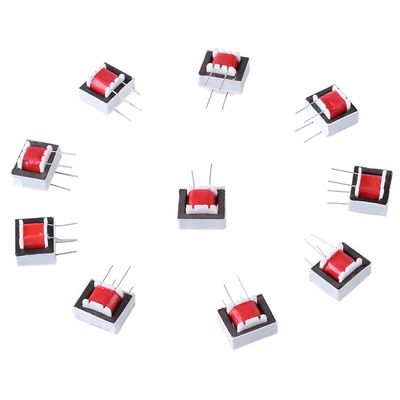 10 Pcs/Pack 600 : 600 Ohm 1:1 EI14 Isolation Transformer Audio Transformers