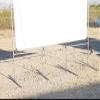 20' x 30' Outdoor Standing Home Theater Personal Drive in Projection Movie Screen Kit 1 5/8"" Fittings ~ Pipe NOT Included view 2
