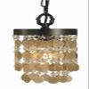 Framburg Lighting 2480 BN Naomi - One Light Pendant, Brushed Nickel Finish view 1