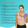 2PCS-Pack Peri Bottle for Postpartum Essentials, Feminine Care 450ml Postpartum Perineal Cleansing 15oz Portable Bidet Travel Bidet with Waterproof Storage Bag (Pink+Blue) view 2