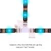 iCreating 5050 4Pin LED Strip Connector Kit 10mm RGB 4 Pin LED Connector Accessories Kit Include L LED Connectors for Strip Lights, 4-pin LED Light Strip Connectors with Wire, LED Extension Cable view 4