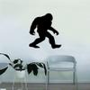 Sasquatch Big Foot Silhouette Wall Decal Quote Home Room Decor Decoration Art Vinyl Sticker Inspirational Funny Monster Woods view 1