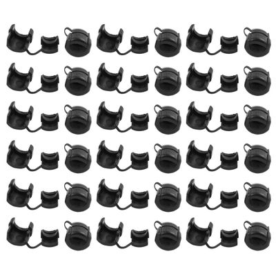 Aexit 30Pcs 8P-2 Round Cable Wire Strain Relief Bush Grommet 21mm Diameter Black (764d23d8933a8cb1c5a1e47d23d3f79c)