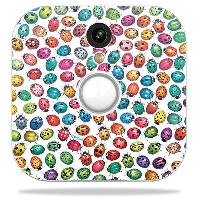 MightySkins Skin Compatible with Blink Home Security Camera - Color Bugs | Protective, Durable, and Unique Vinyl Decal wrap Cover | Easy to Apply, Remove, and Change Styles | Made in The USA