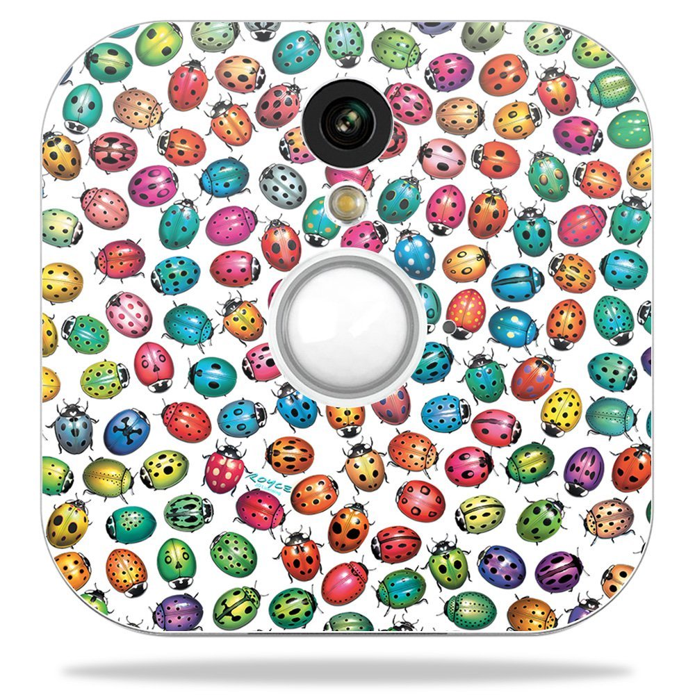 MightySkins Skin Compatible with Blink Home Security Camera - Color Bugs | Protective, Durable, and Unique Vinyl Decal wrap Cover | Easy to Apply, Remove, and Change Styles | Made in The USA