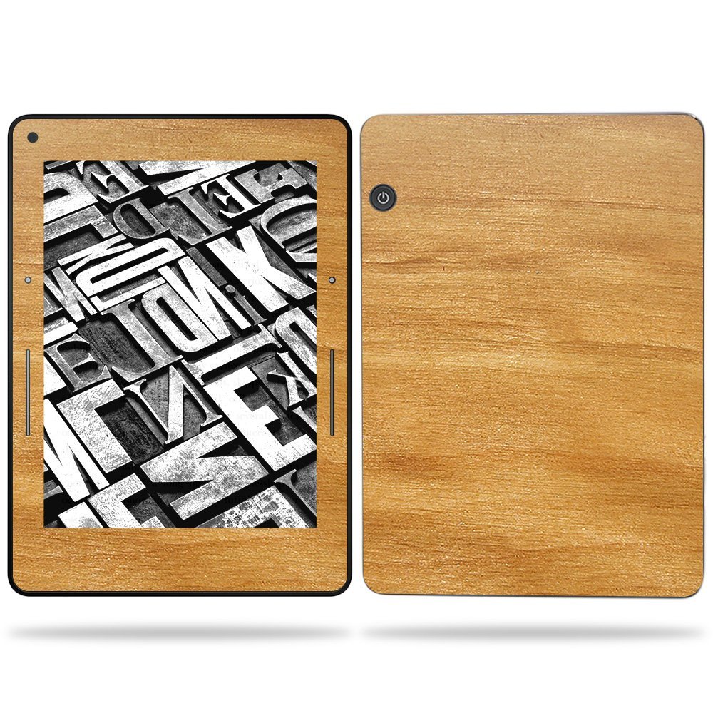MightySkins Skin Compatible with Amazon Kindle Voyage 6" (2017) - Birch Grain | Protective, Durable, and Unique Vinyl Decal wrap Cover | Easy to Apply, Remove, and Change Styles | Made in The USA