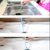 Hair Drain Clog Remover Cleaning Tool and Drain Cleaner for Sink and Bathtub Toilet,Hook Catcher and Auger Plumbing Drain Snake (Smile Face),Pack of 4 view 4