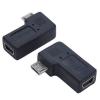  Conversion Meijin Conversion Plug USB Mini 5pin to Micro USB Left L Type USBM5-MCLLF view 1