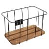 Showa Industries DEEP-02A Wood Wire Rack, Deep Type, BK, Black view 1