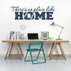 Bedroom Dcor No Place Like Home Softball Wall Decals Sticker Vinyl Lettering Sport 28x11-Inch Deep Blue view 1