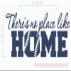 Bedroom Dcor No Place Like Home Softball Wall Decals Sticker Vinyl Lettering Sport 28x11-Inch Deep Blue view 2