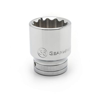 GEARWRENCH 3/4" Drive Standard Metric Socket 42mm, 12 Point - 82477
