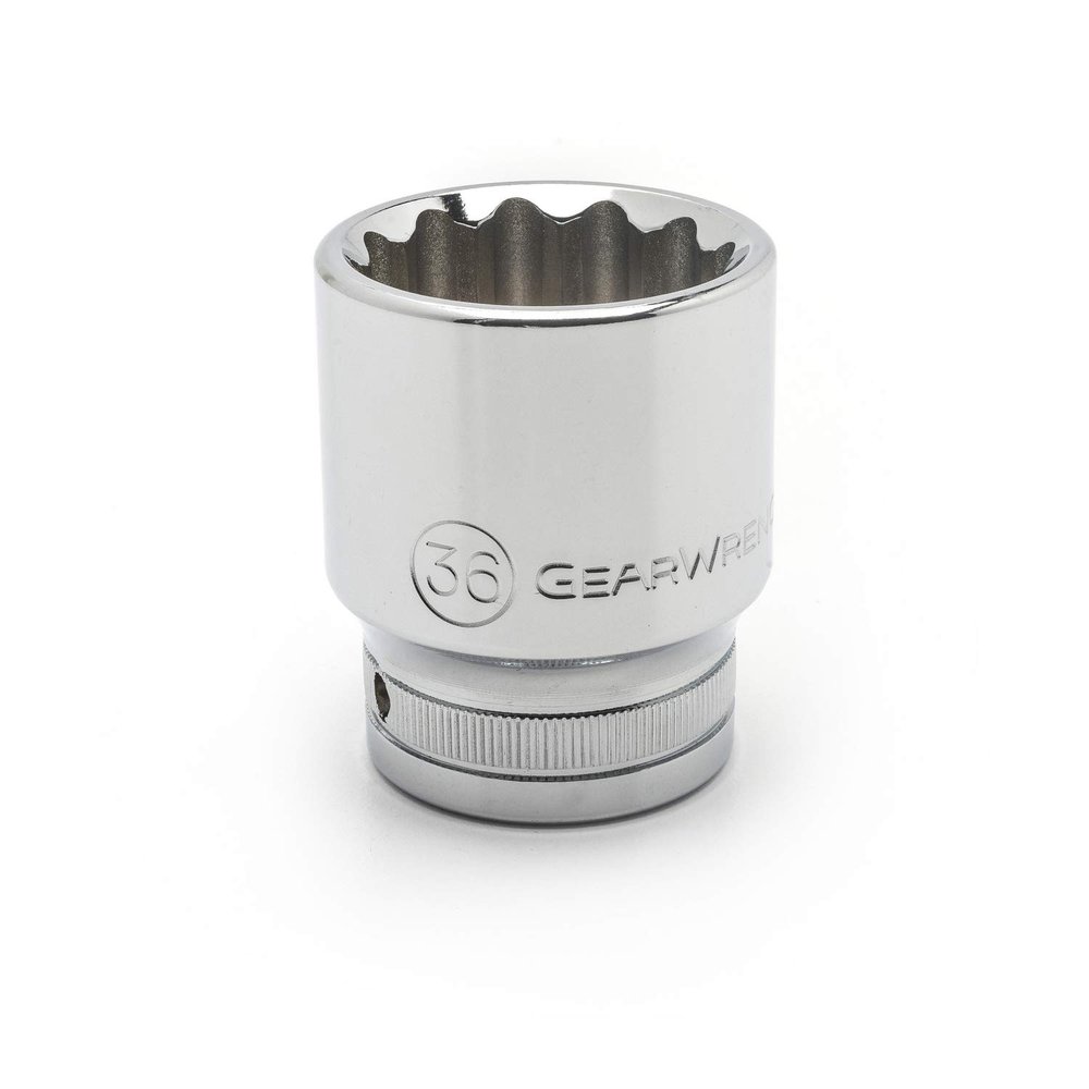GEARWRENCH 3/4" Drive Standard Metric Socket 42mm, 12 Point - 82477