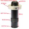 14MP Industry Microscope Camera HDMI USB Outputs + 120X Zoom C-mount Lens with 40 Led Light for PCB Lab view 3