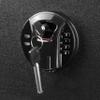 Barska AX12888 Quick Access Keypad Biometric Fingerprint Security Safe Box 0.46 Cubic Ft, Black view 2