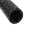 Aexit Black Plastic Electric Motors 25mm x 20mm Flexible Corrugated Conduit Pipe Hose Tube Fan Motors 2M Long view 2