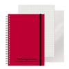  M-PAN 220417-05 Ring Notebook with Reflector, Colored, Red view 1