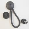 StayPut Bungee/Shock Cord Fastener, Black w/Black Surface Attachment Knob & Mounting Screw (1) view 3