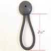 StayPut Bungee/Shock Cord Fastener, Black w/Black Surface Attachment Knob & Mounting Screw (1) view 4