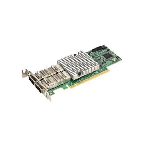 Supermicro AOC-S100G-M2C Standard LP 2-port 100GbE with 2 QSFP28, Mellanoxchips